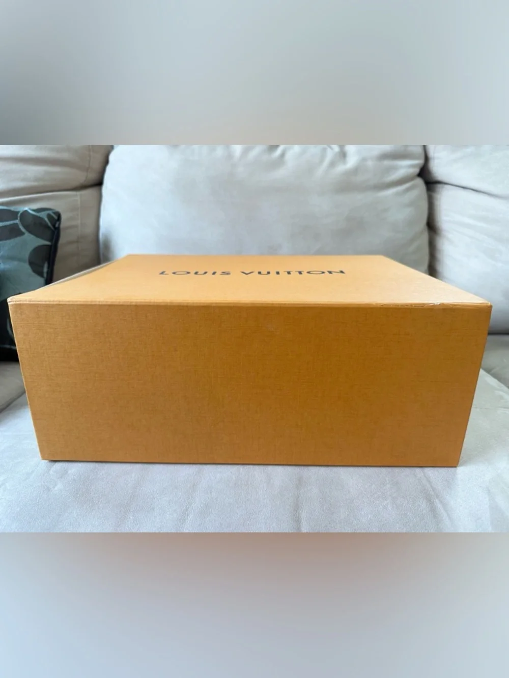 Louis Vuitton Storage Drawer-style Orange Box – Large Size – Authentic